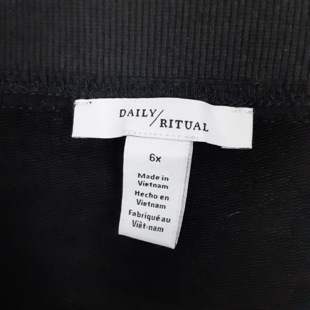 Daily Ritual | Plus Size Off Shoulder Sweatshirt - Picture 6 of 9
